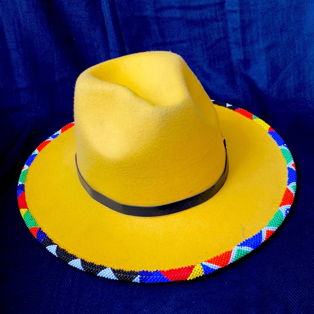 Beautiful Beaded Fedora